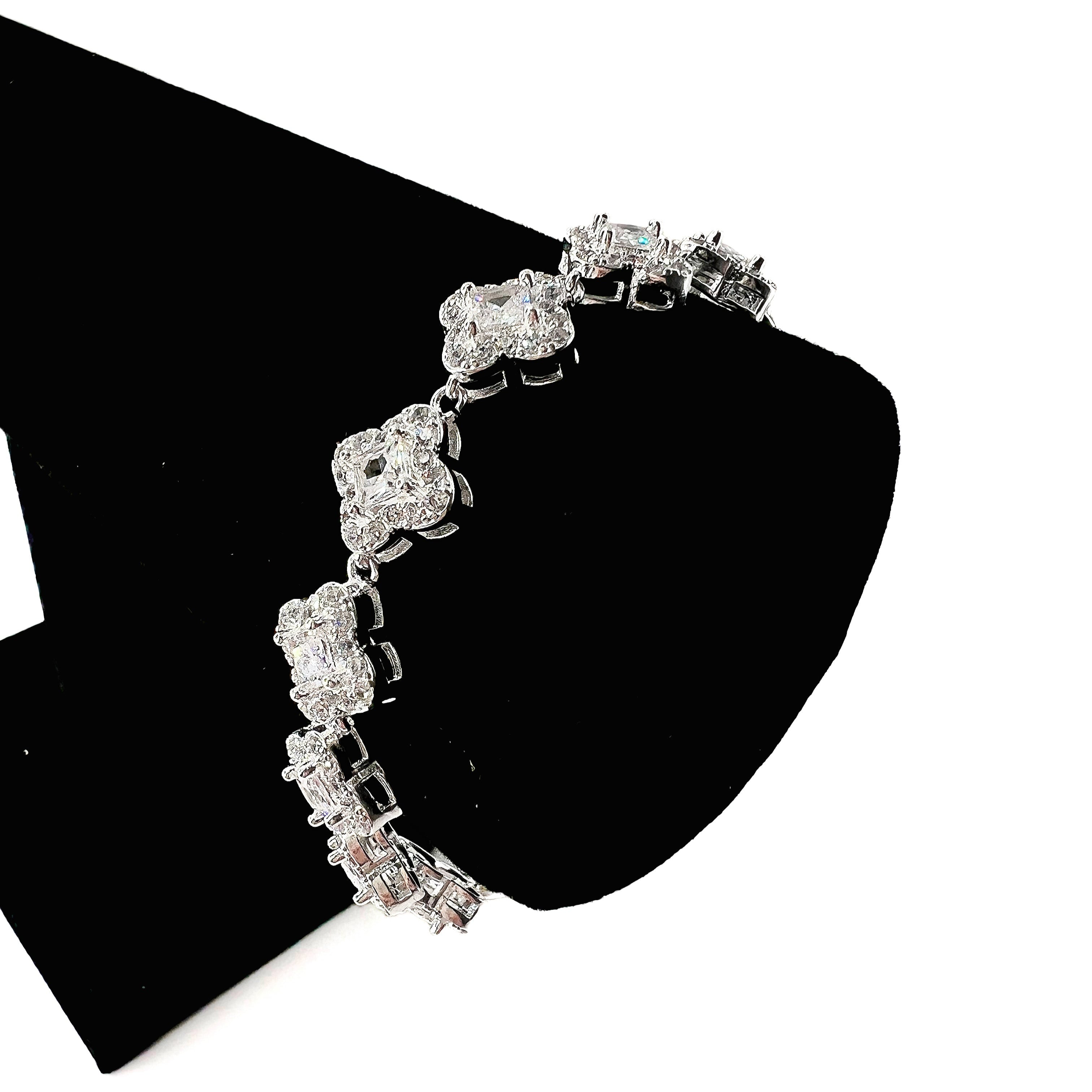 Pulsera Flashes Charm Plata 925 19cm