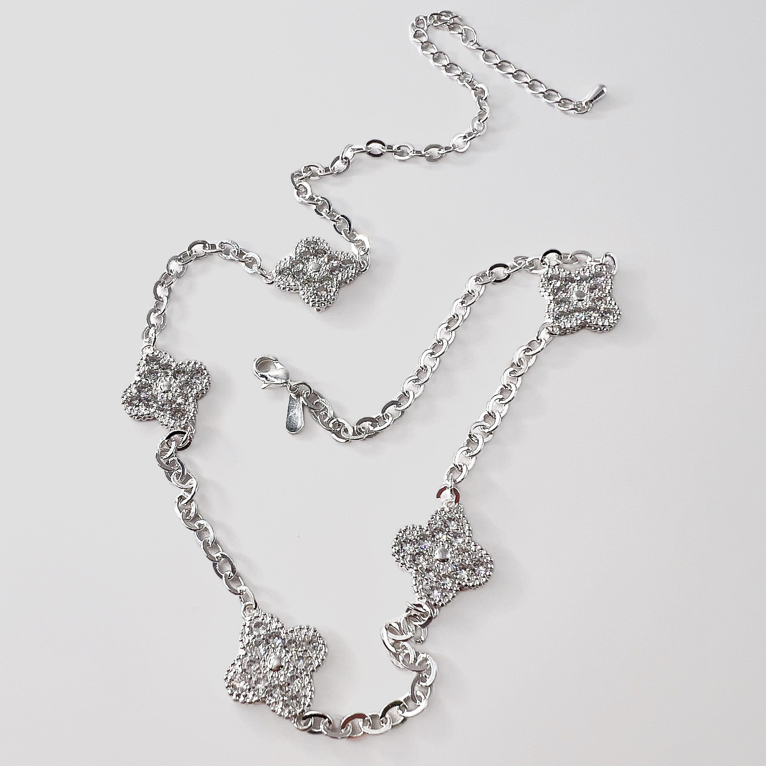 Cadena Eternal Lucky Plata 925 52cm