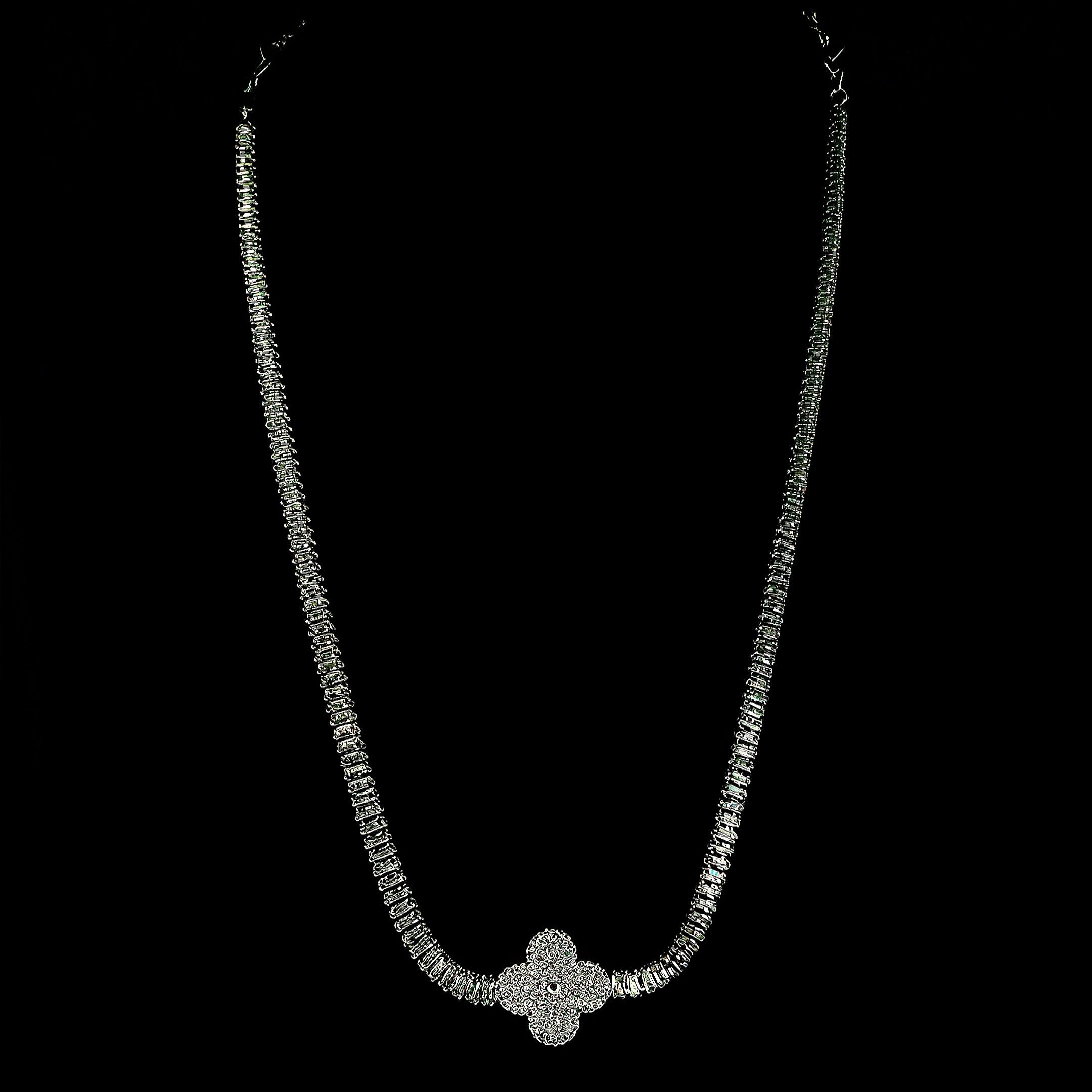 Cadena Luminous Lucky Plata 925 48cm