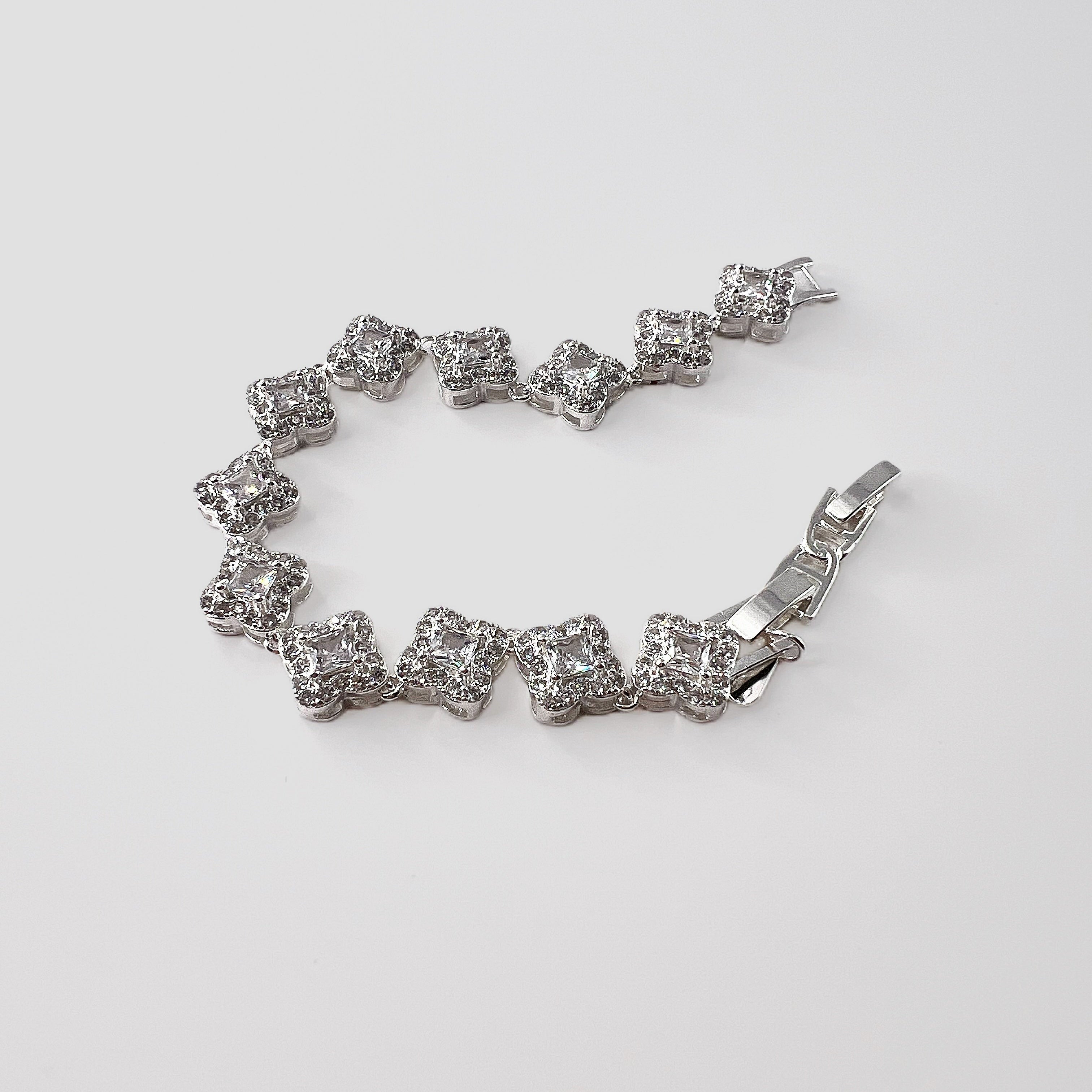 Pulsera Flashes Charm Plata 925 19cm